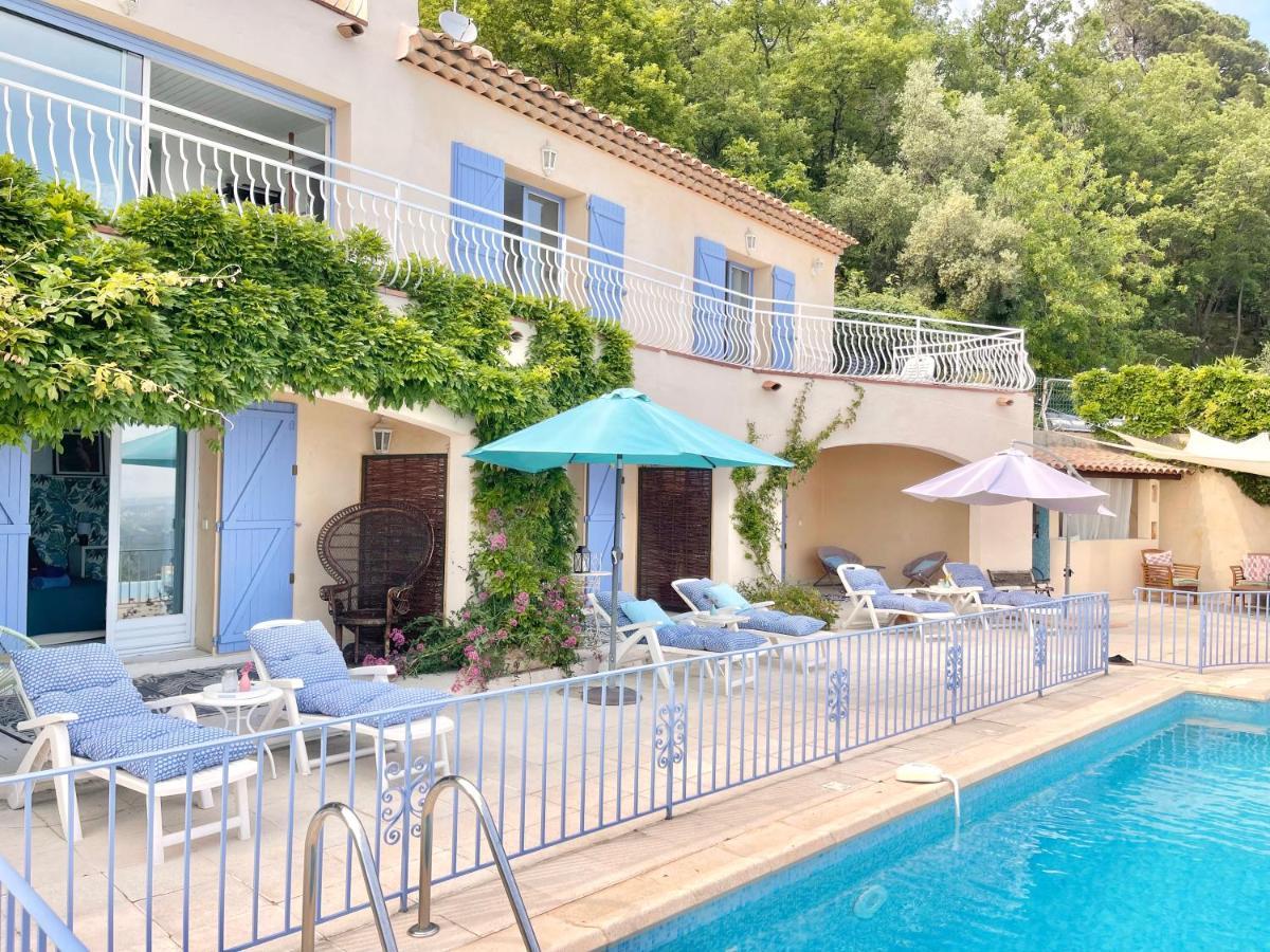 Les Volets Bleus Hotel Speracedes ภายนอก รูปภาพ